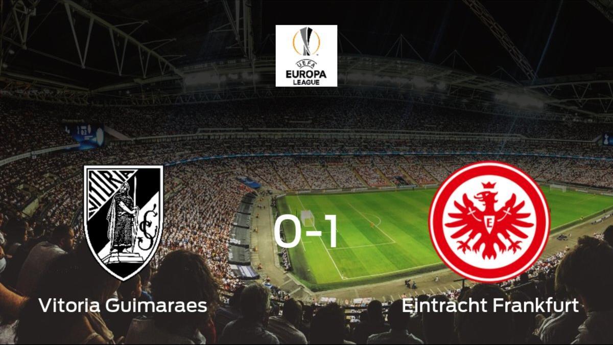 El Eintracht Frankfurt se queda con los tres puntos después de derrotar 0-1 al Vitoria Guimaraes