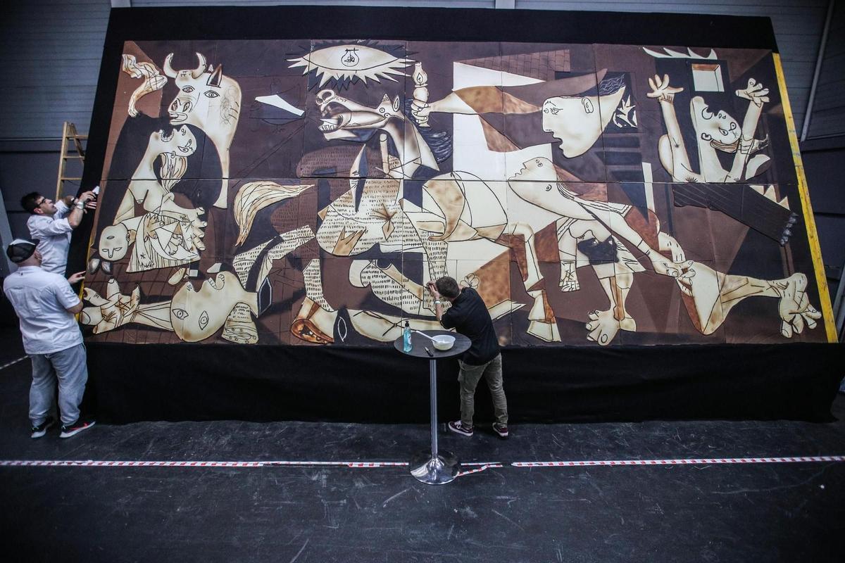 El Guernica de Picasso, protagonista en el Salón del Chocolate de París