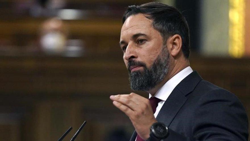 El líder de VOX, Santiago Abascal