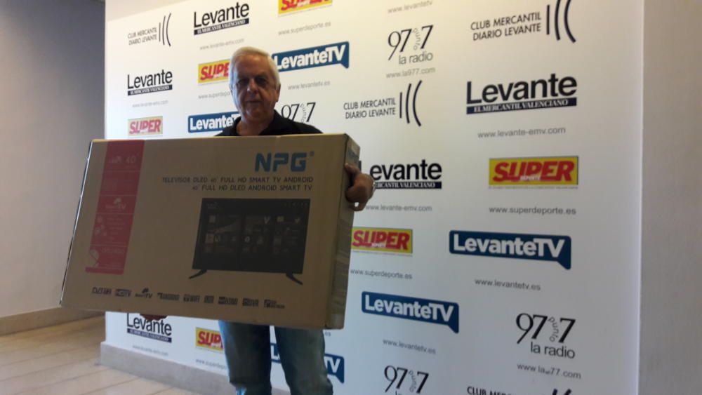 Premiados con el 'Sueldo del verano' de Levante-EMV