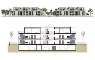 Así serán las 82 viviendas de protección pública de Xàbia: estudios, pisos de una y dos habitaciones y piscina comunitaria