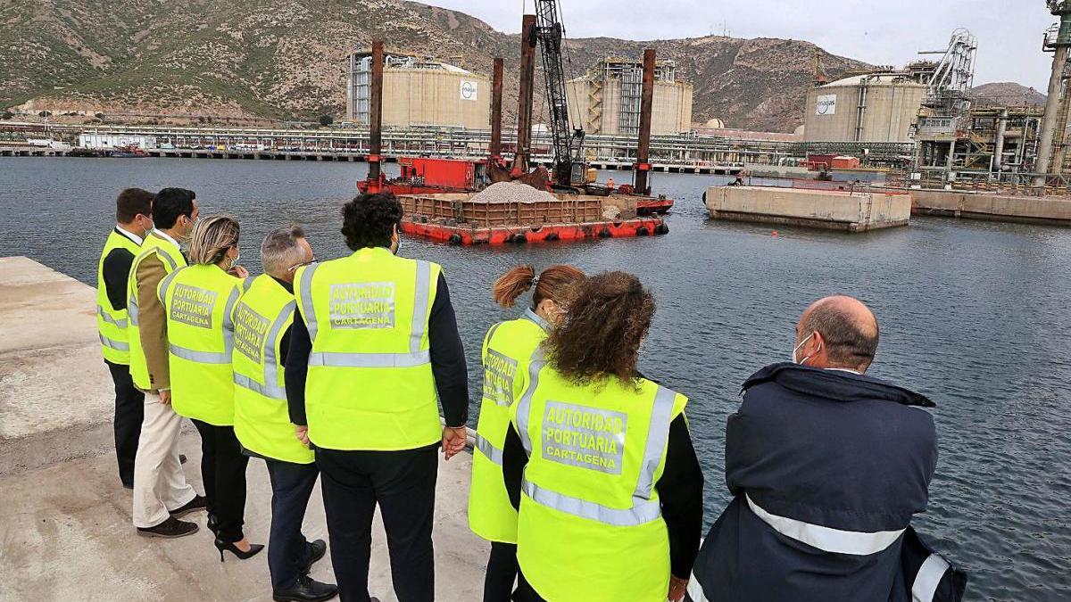 El Puerto amplía el muelle Príncipe Felipe para cargar combustible y ganado  vivo - La Opinión de Murcia