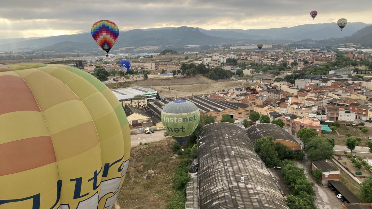 Vol d'obertura de l'European Balloon Festival