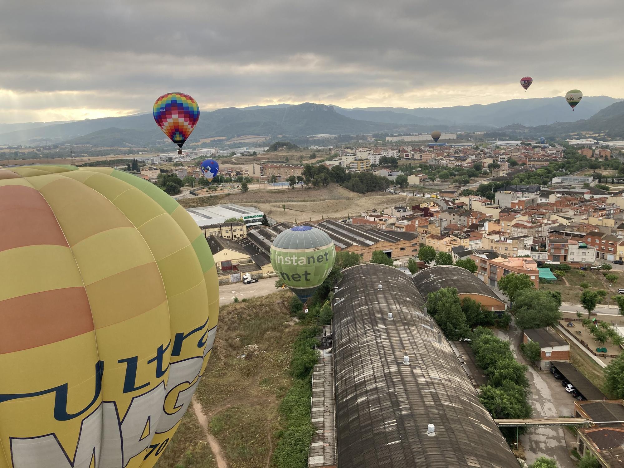 Vol inaugural de l'European Balloon Festival