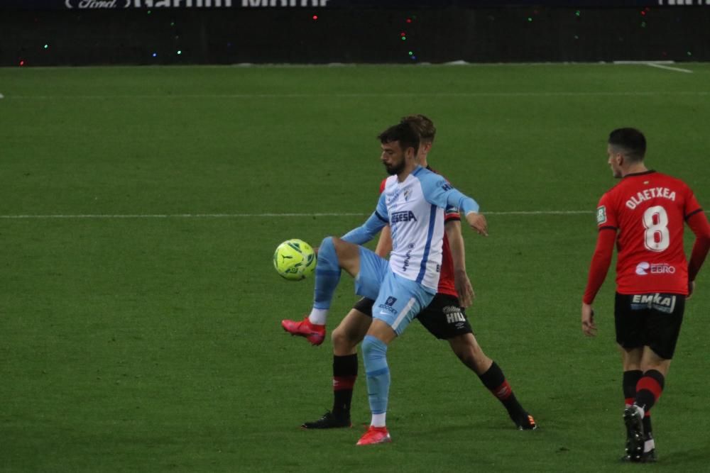 Partido de la Liga SmartBank: Málaga CF - Logroñés.