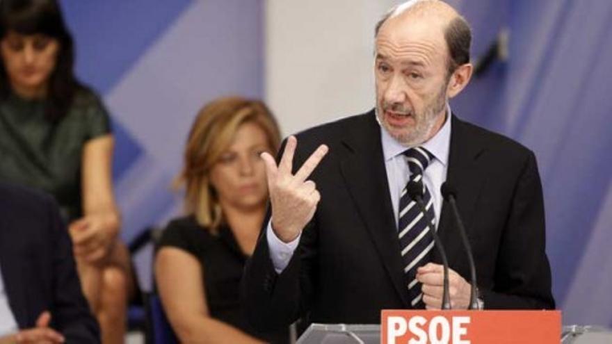 Rubalcaba reconoce ciertos errores