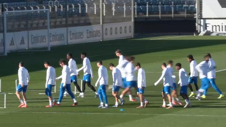 Rodrygo regresa al grupo en vísperas del duelo ante el Mónaco