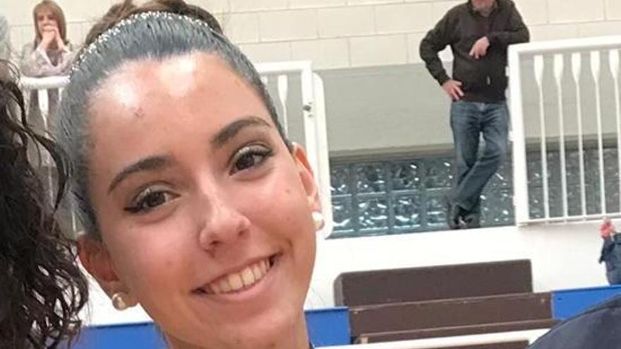 Iria Fernández, subcampeona de Asturias de patinaje