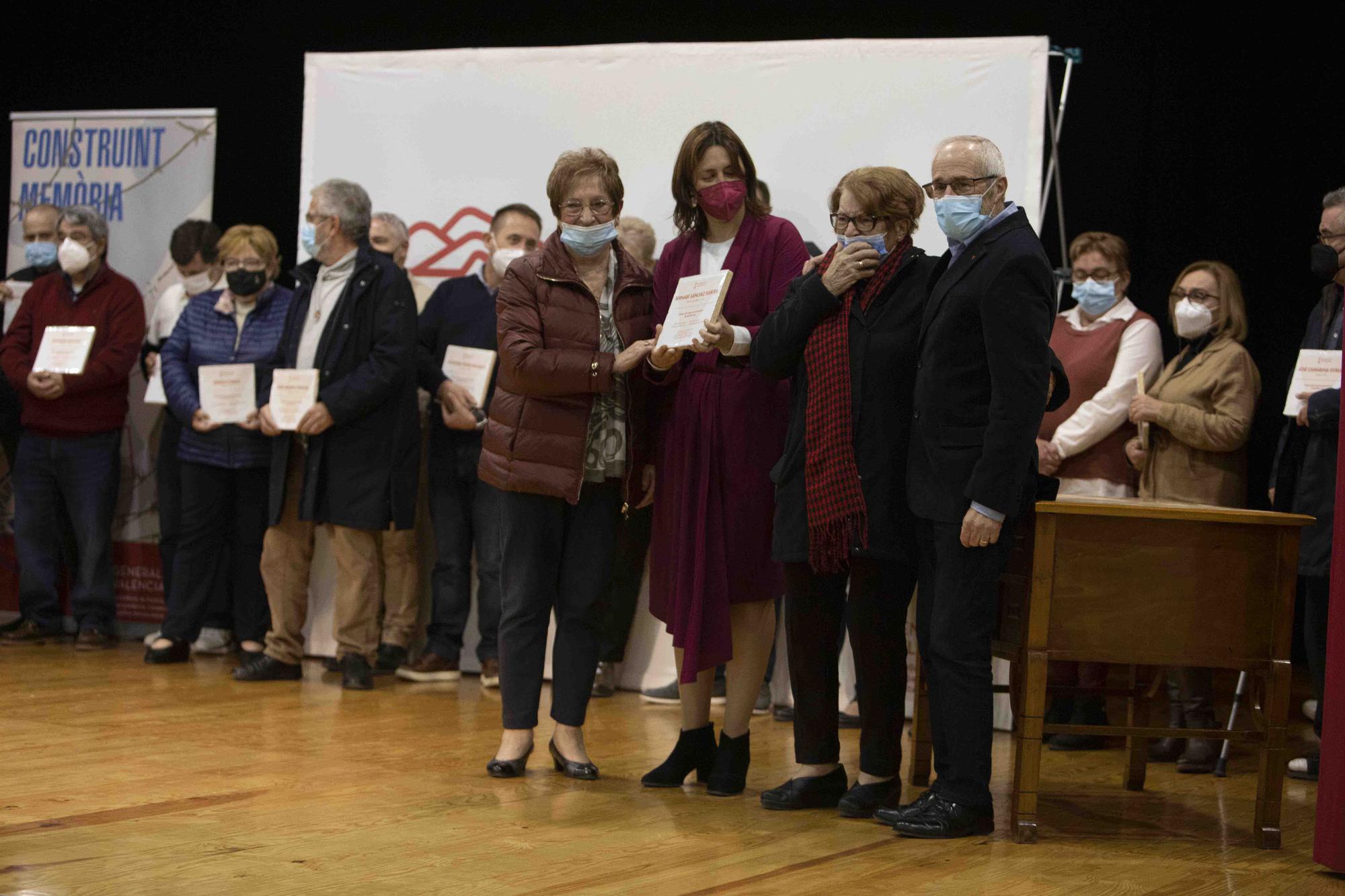 Homenaje a 18 víctimas del Holocausto de las comarcas de la Ribera Baixa y la Safor