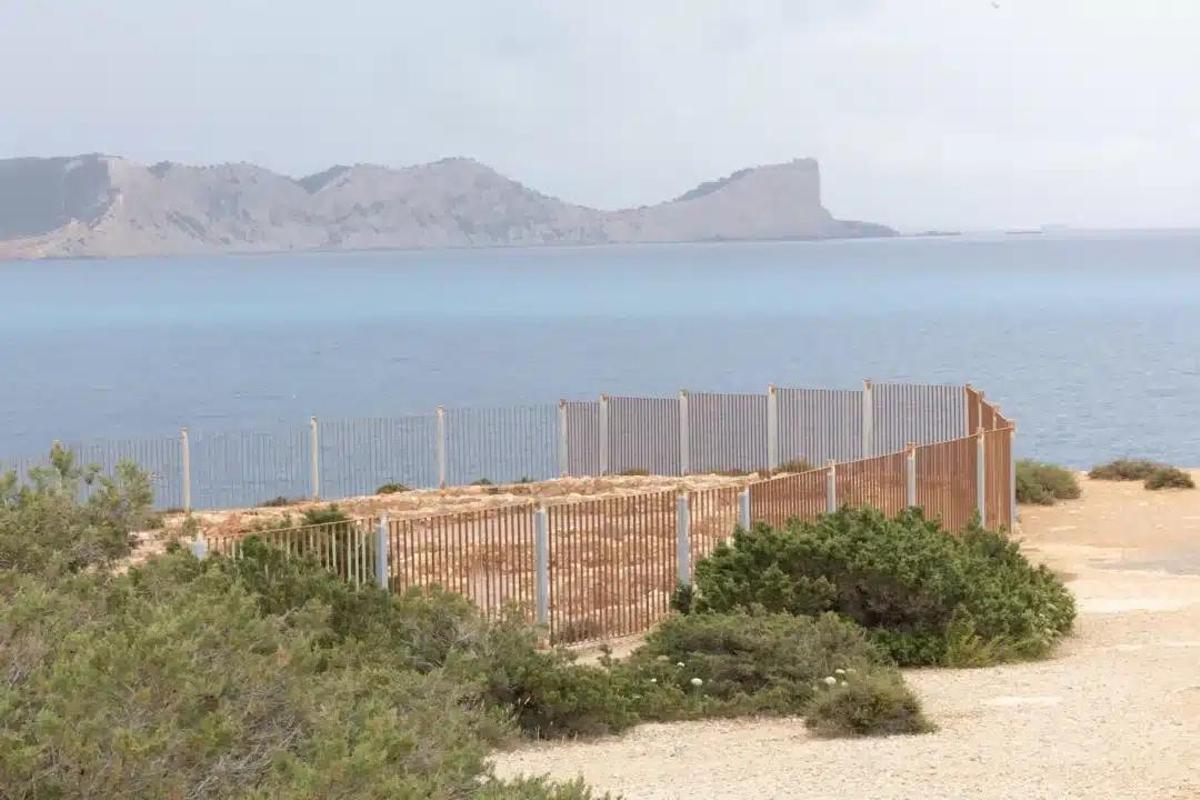 Views from sa Caleta settlement.