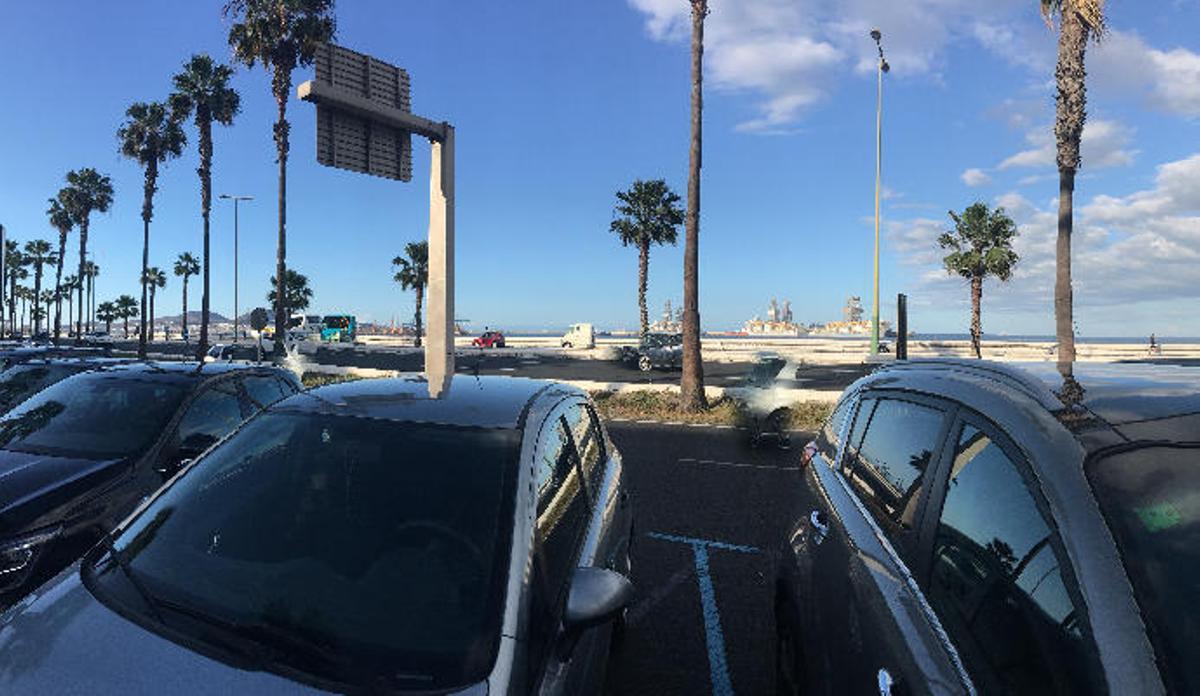 Calma tras la tempestad en Las Palmas de Gran Canaria