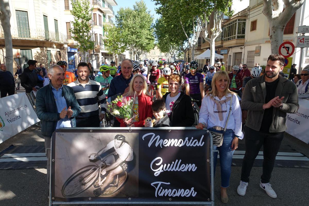 Guillem Timoner fue homenajeado en Felanitx, en la última etapa de los '3 Días de Malorca'