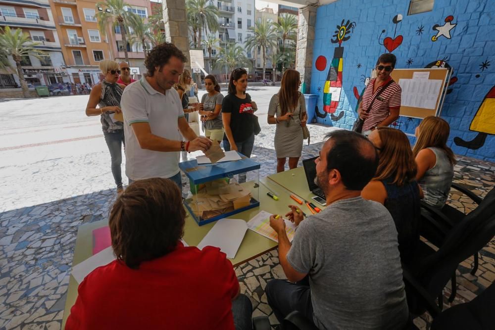 Votaciones de la jornada continua en Elche