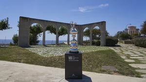 El Trofeo de la Copa América hizo parada en Palamós