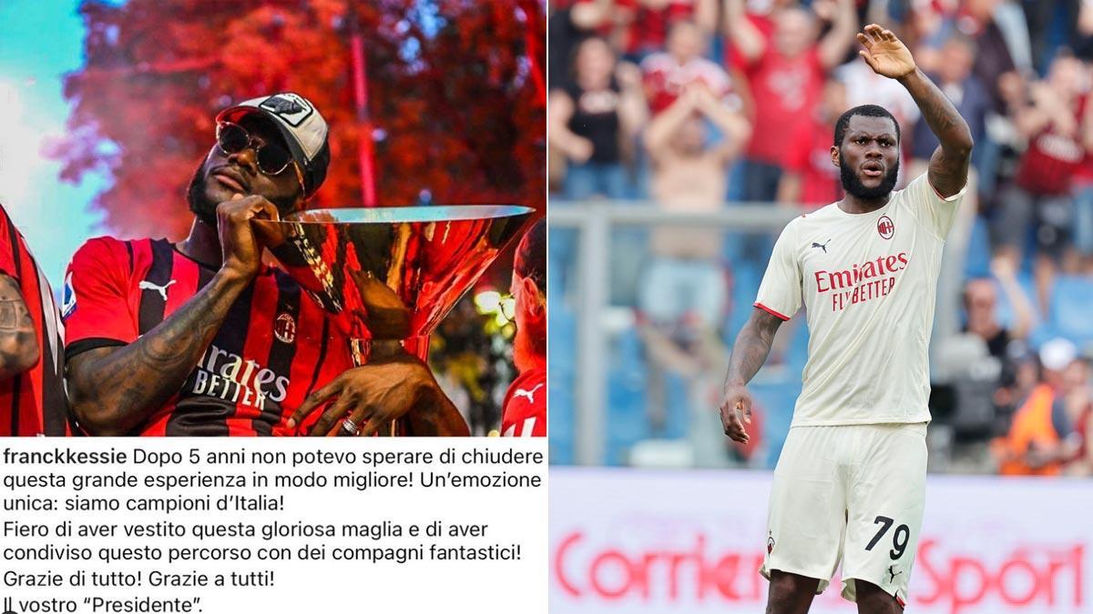 Kessie y su despedida de Milan