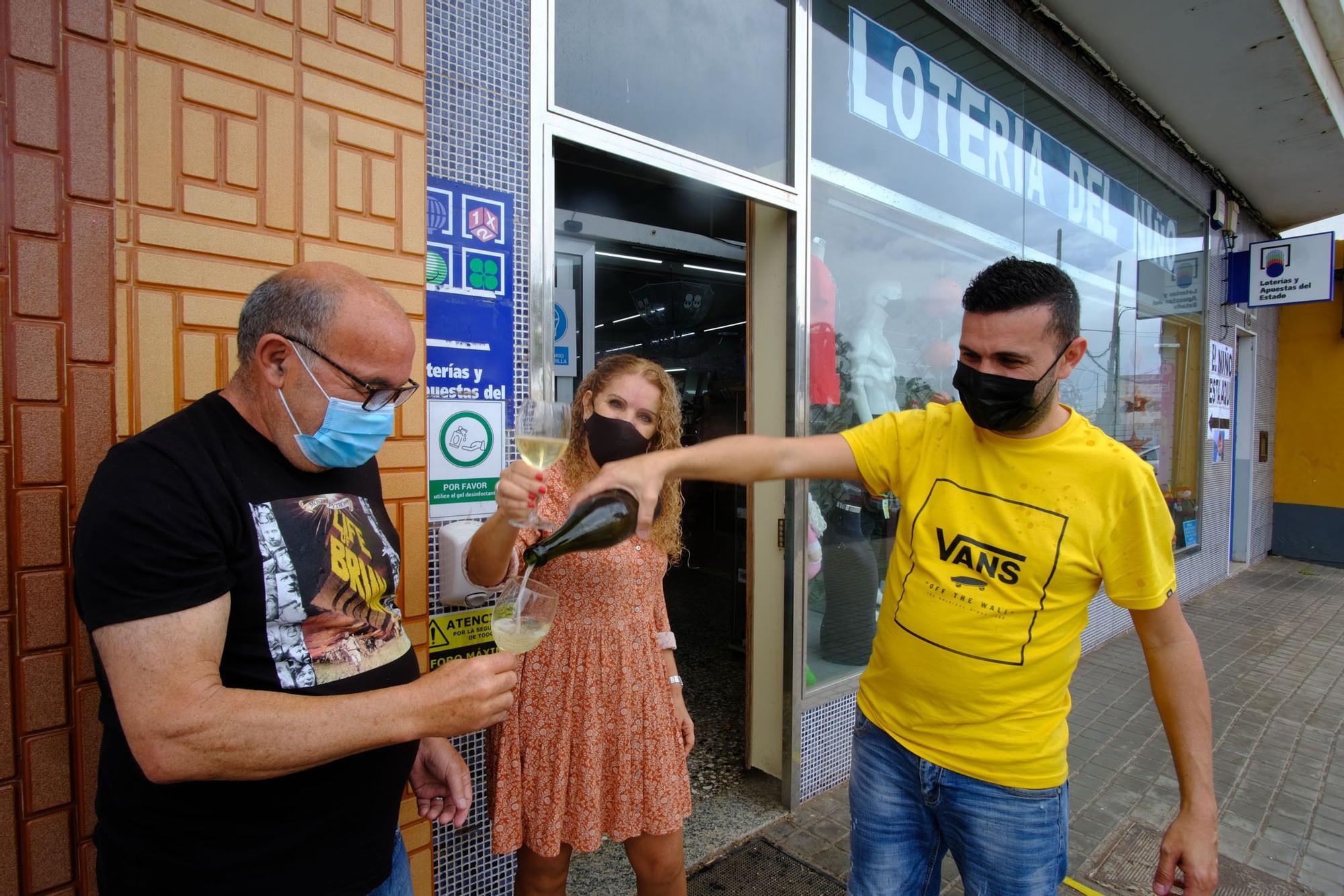 Celebración de la Lotería del Niño en Gran Canaria