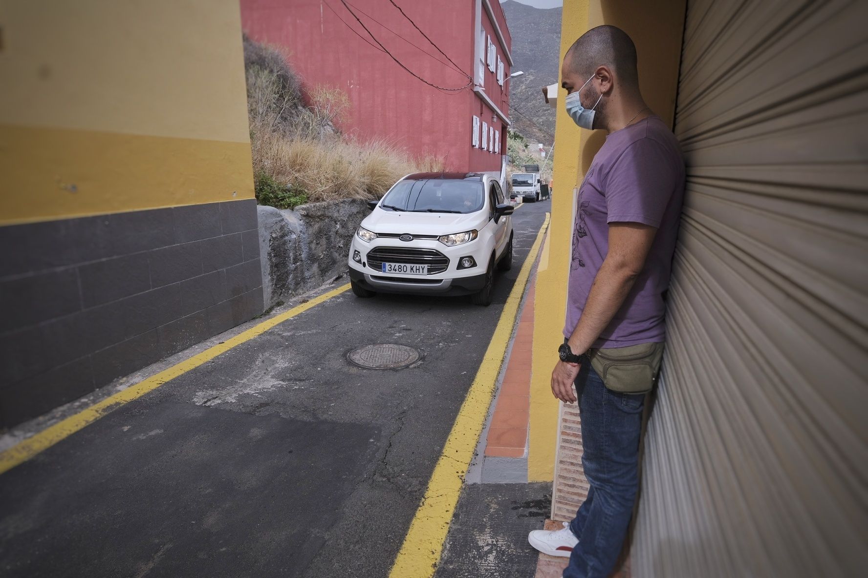 Estado de Valleseco, María Jiménez y El Rebolado en Santa Cruz de Tenerife