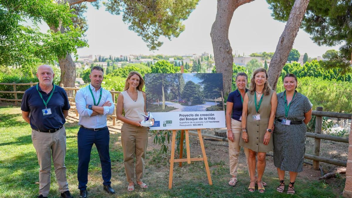El Cementerio de Palma recibe el Premio AFCM por el proyecto del Bosque de la Vida.