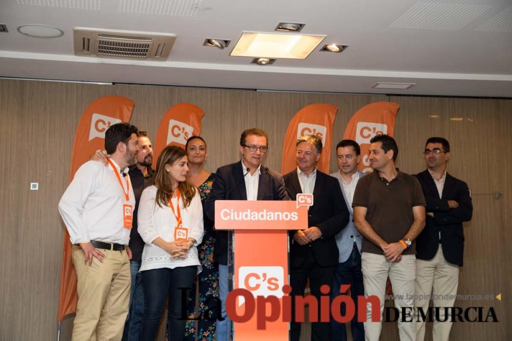 Noche electoral en Ciudadanos