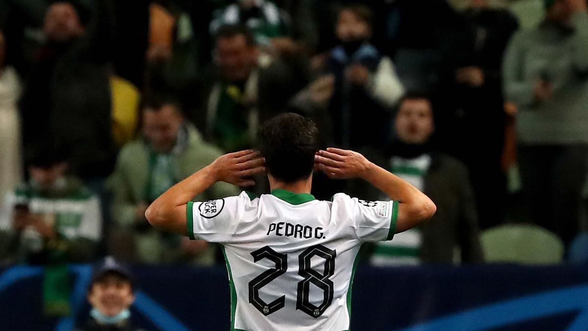 Sporting CP-Dortmund: El doblete de Pedro Gonçalves que abrió el triunfo luso