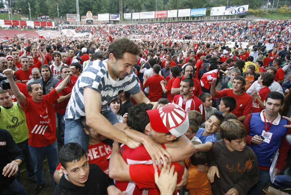 El primer millor Girona de la història: les millors imatges de l'ascens a Segona contra el Ceuta