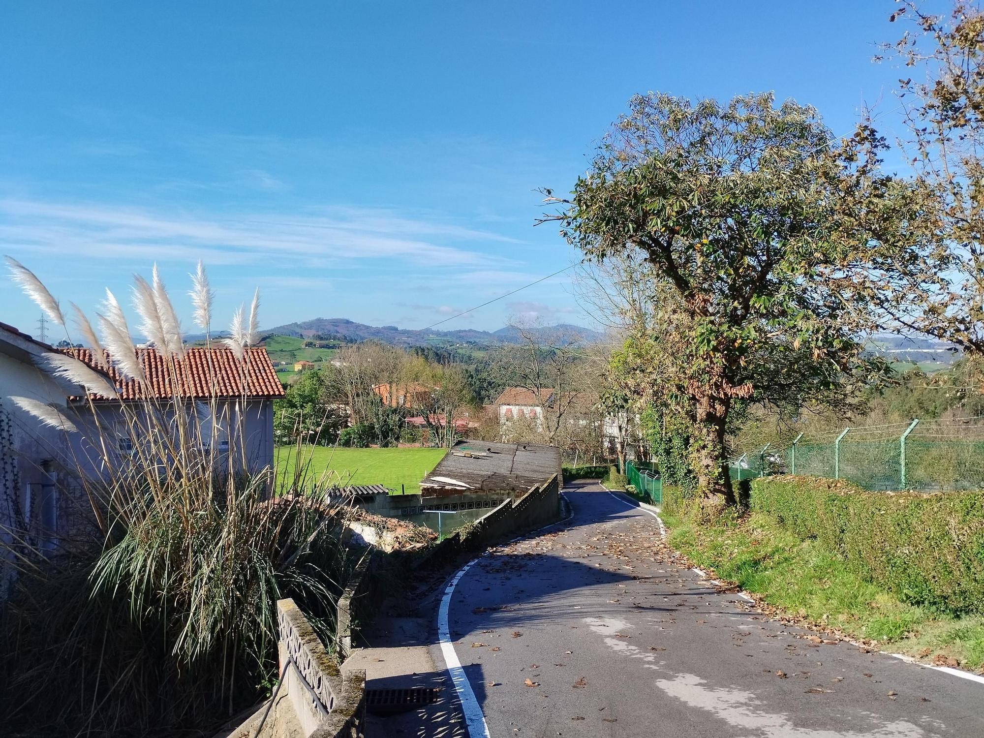 La ruta circular de Pruvia desde la urbanización de Soto de Llanera, en imágenes