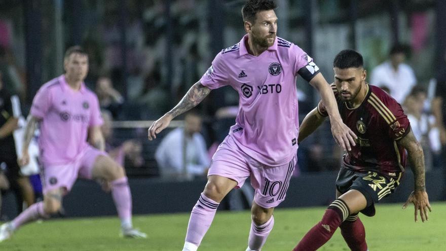 Messi, en sus primeros partidos con el Inter de Miami.