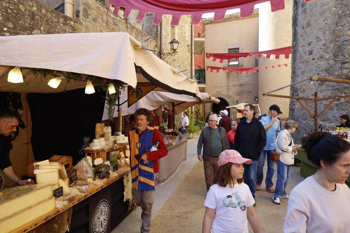 Les imatges del mercat medieval de Calonge