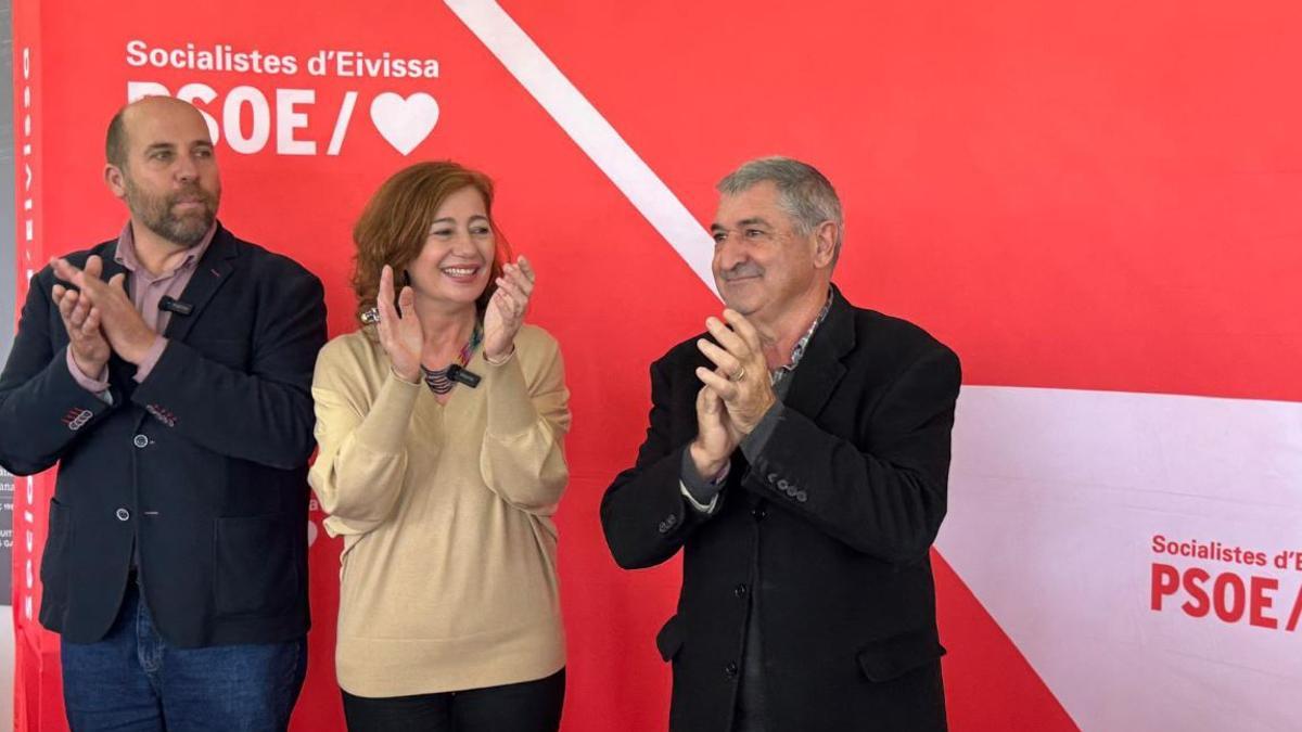 Armengol, en el encuentro de Navidad del PSOE de Ibiza