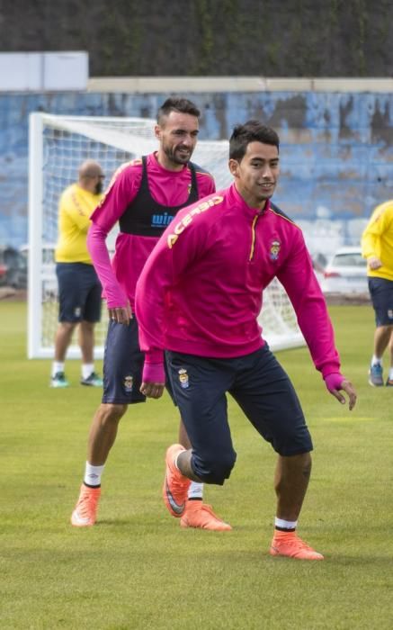 Entrenamiento de la UD Las Palmas