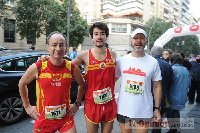 Salida Maratón y Media Maratón de Murcia