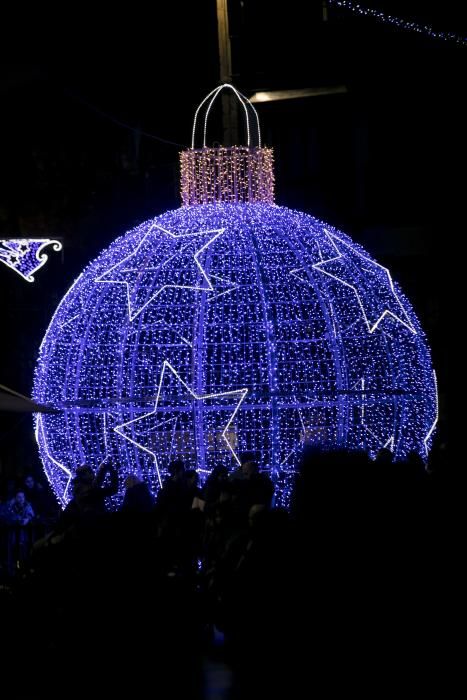 Luces de Navidad en Avilés