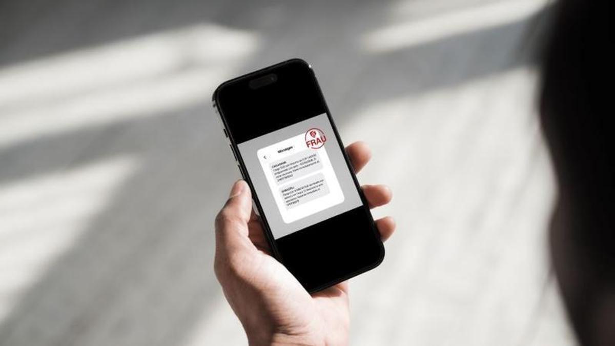 Alerta d'un frau per SMS