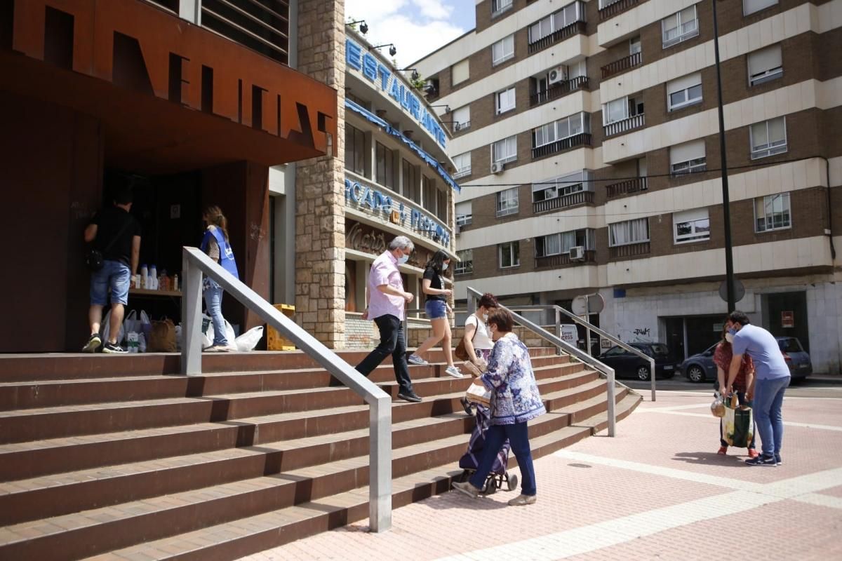 Recogida de alimentos en los centros cívicos de Zaragoza