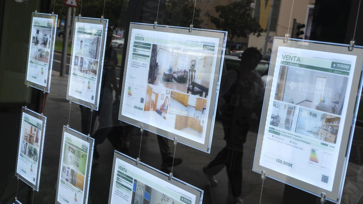 Ofertas de una inmobiliaria.