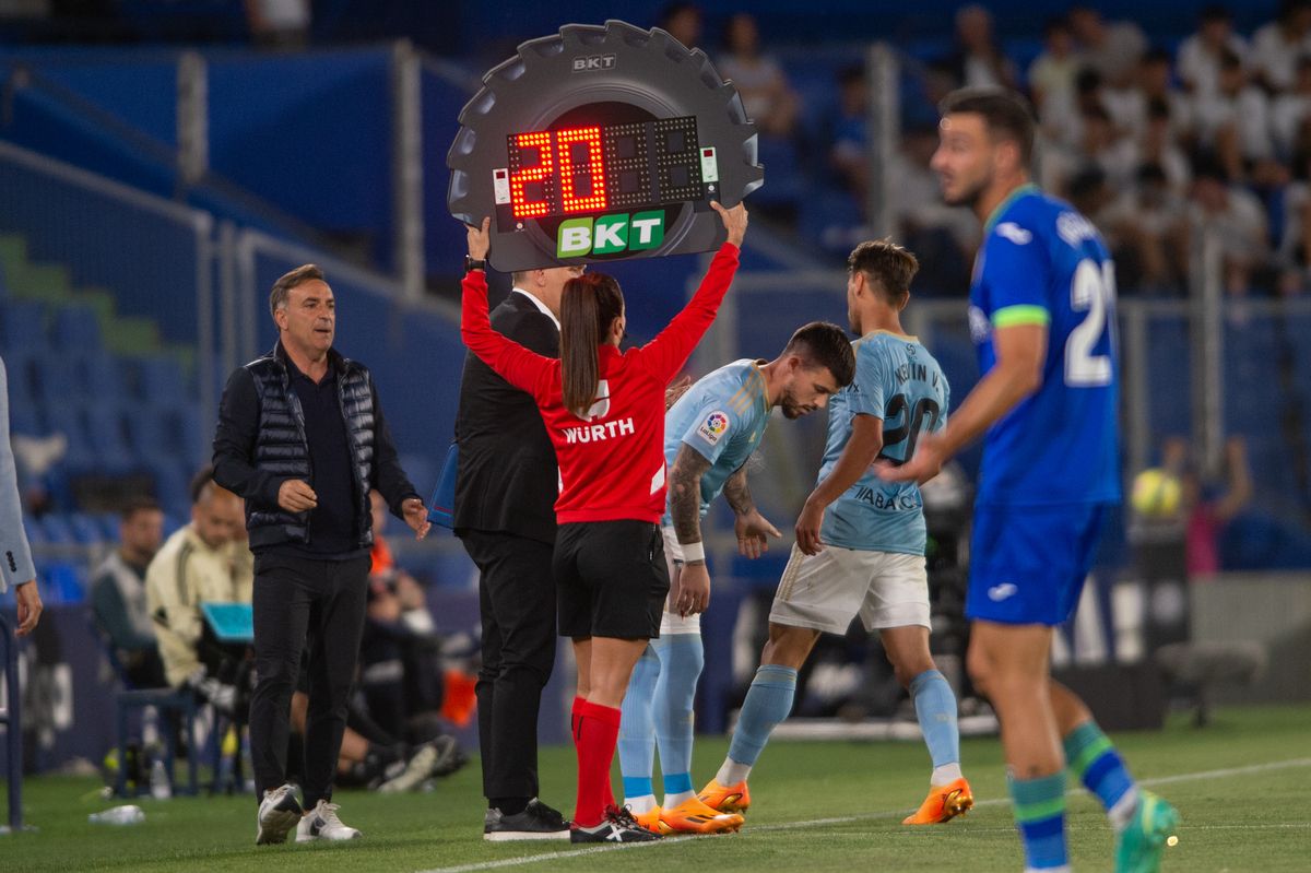 Las imágenes del Getafe - Celta