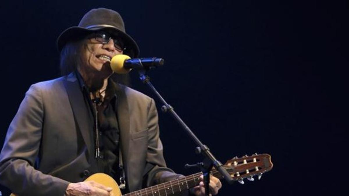 Sixto Rodriguez, en una actuación el pasado febrero.