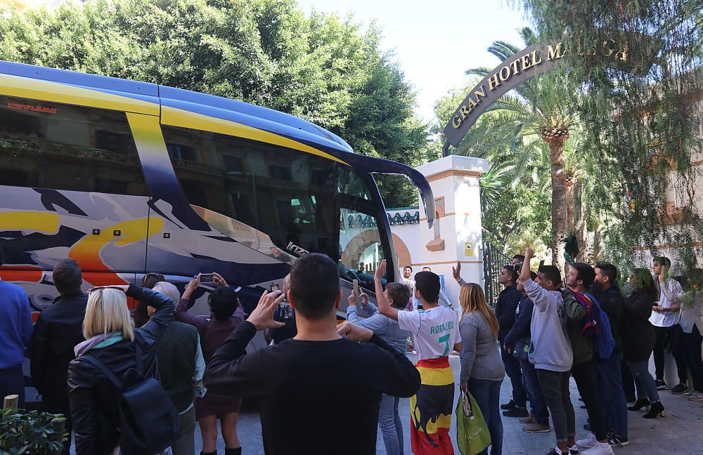 La Roja se concentra en el hotel malagueño de cara al partido amistoso ante Costa Rica en el estadio de La Rosaleda