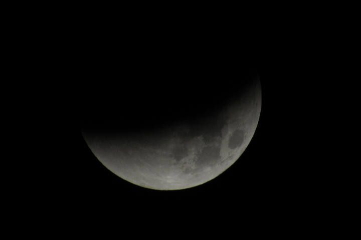 Eclipse de superluna en Galicia