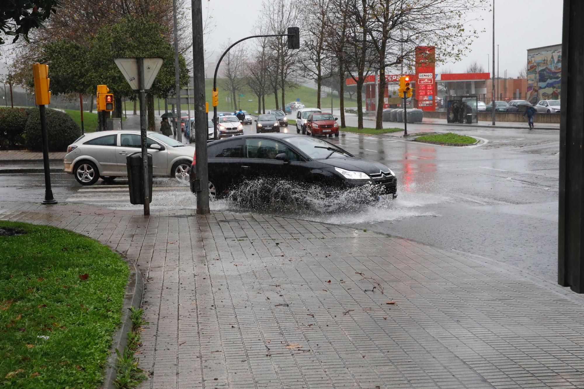 Temporal en Gijón