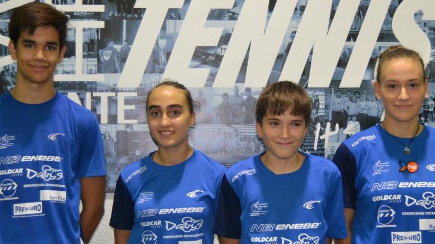 Cinco alicantinos representan a España en varios torneos internacionales