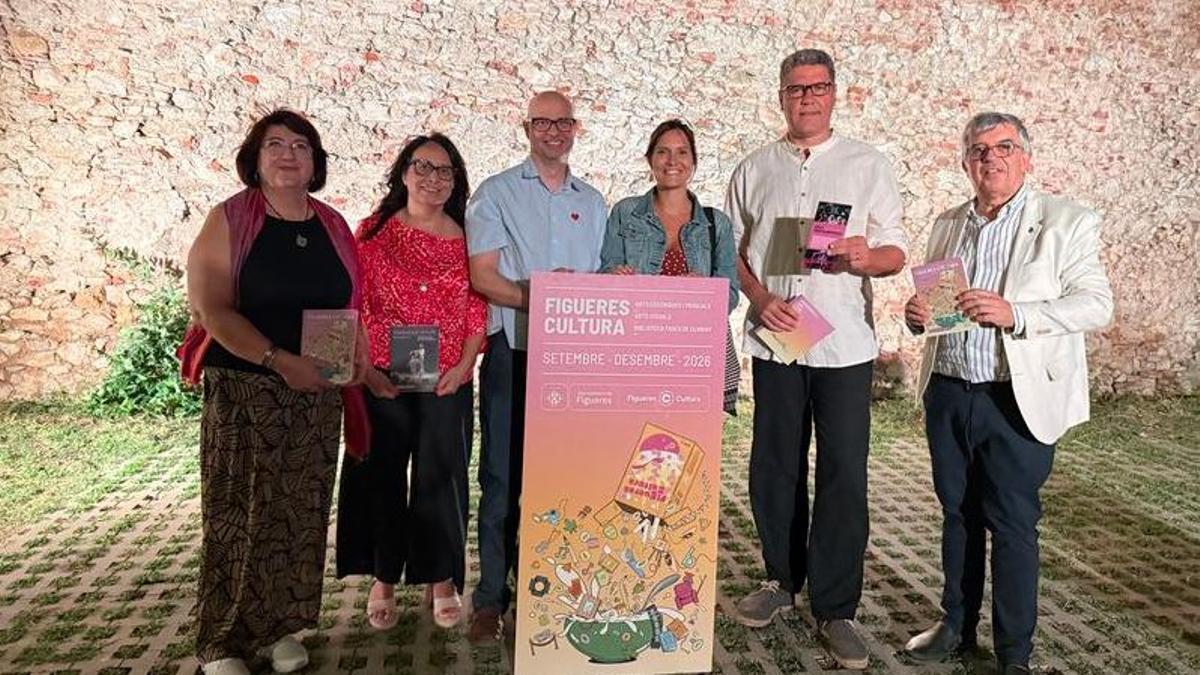 Un moment de la presentació de la nova temporada cultural de Figueres.