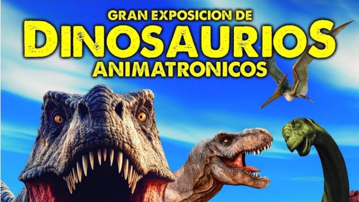 'Dinosauria experience' tendrá lugar el sábado 2 y el domingo 3 de marzo en el recinto ferial de Amio