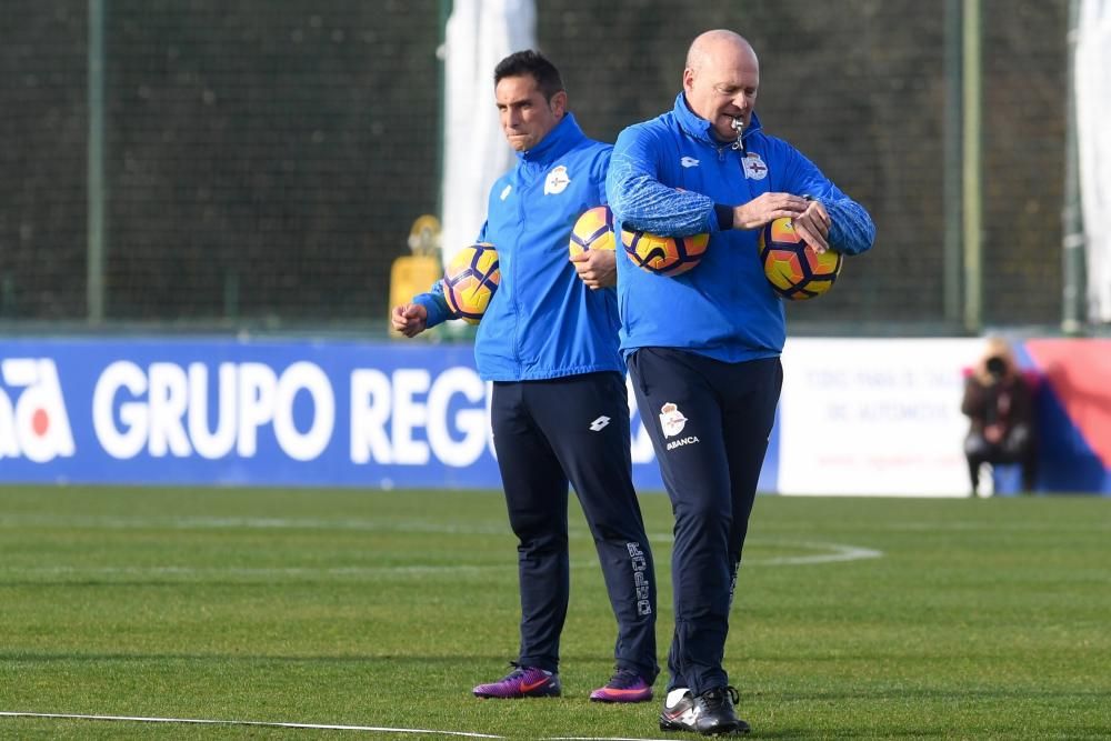 Primer entrenamiento con Pepe Mel