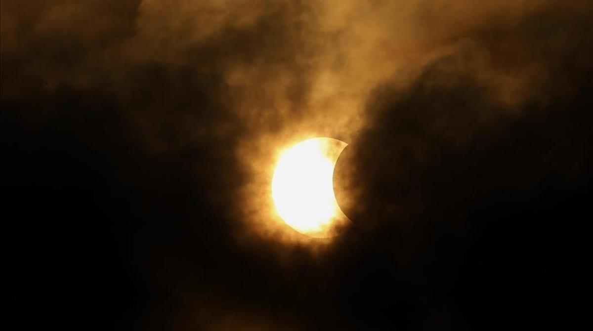 eclipse solar en Bangkok