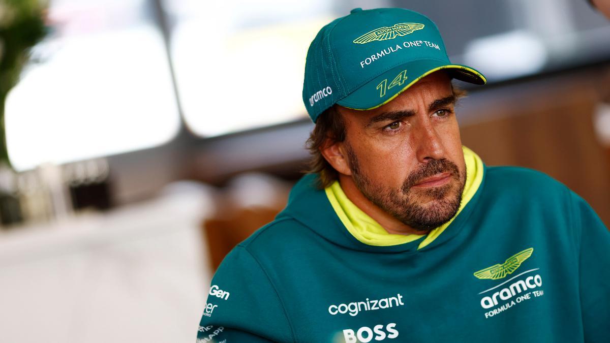 Fernando Alonso, tras la clasificación en Spa