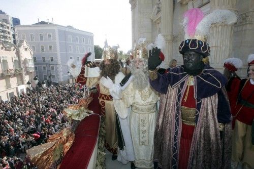 Desembarco de los Reyes en Cartagena