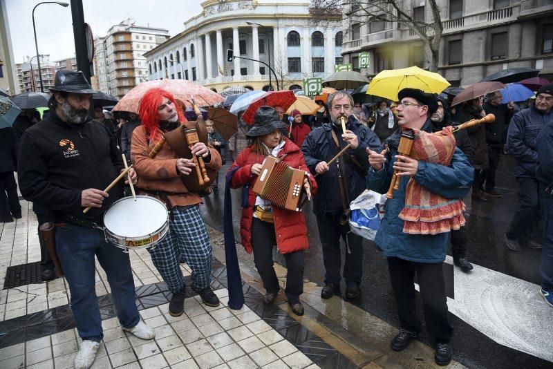 Manifestación contra el ICA en Zaragoza