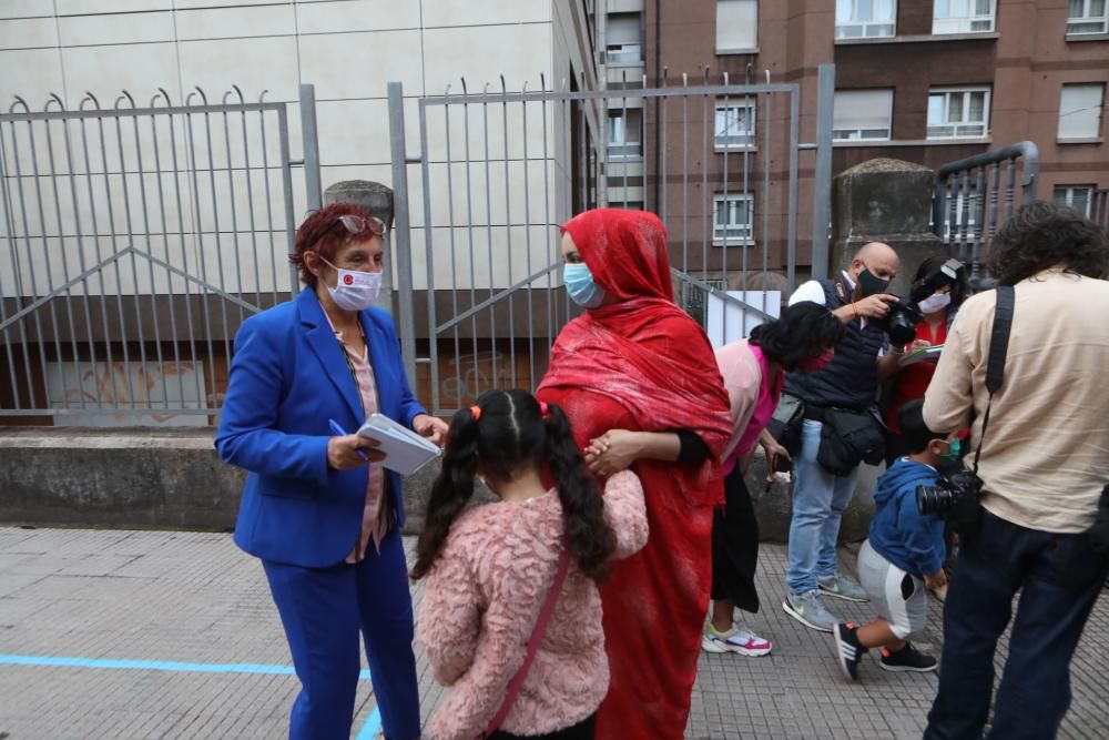 Gijón: a las aulas con distancia y sin lloros