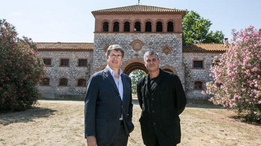 Javier Suqué i l&#039;arquitecte de RCR Rafael Aranda,